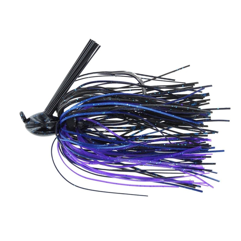 Dirty Jigs  Matt Herren Flippin’ Jig Black Blue & Purple 3/8 oz