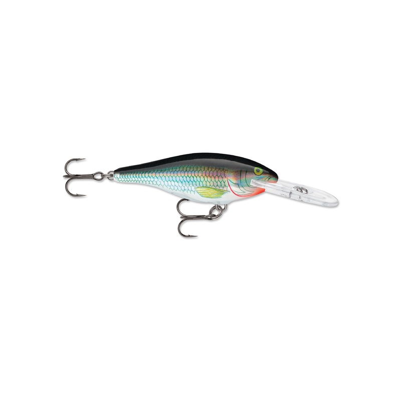 Rapala Shad Rap Crankbait 8, 3 1/8″ 3/8oz Caribbean Shad