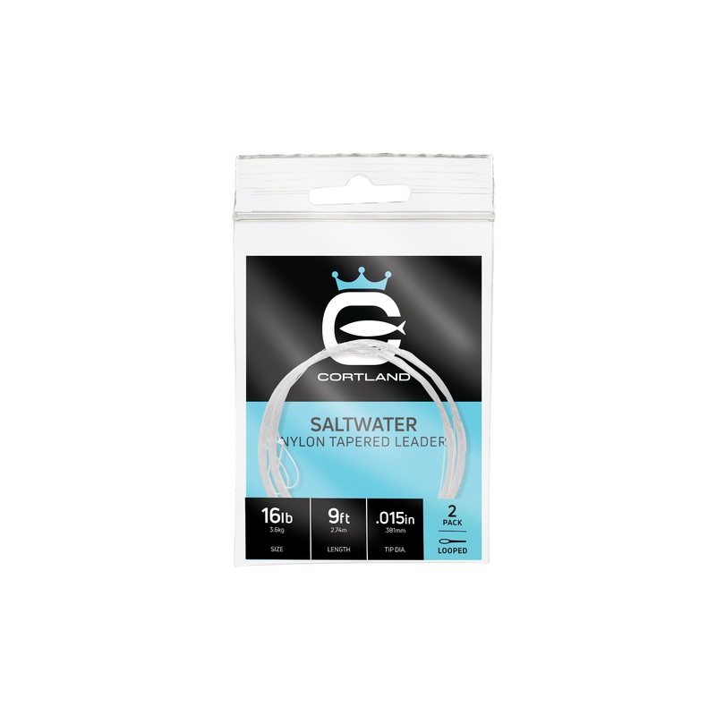 Saltwater Nylon Tapered Leaders 7.5 FT 8 LB