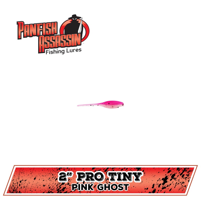 Bass Assassin Pro Tiny 2Inch Pink Ghost
