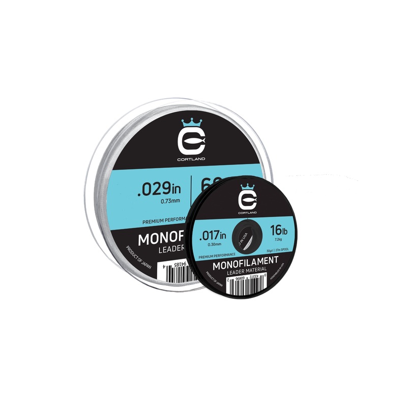 Cortland Monofilament Nylon Leader Material CLEAR 150FT / 50YD 4 LB