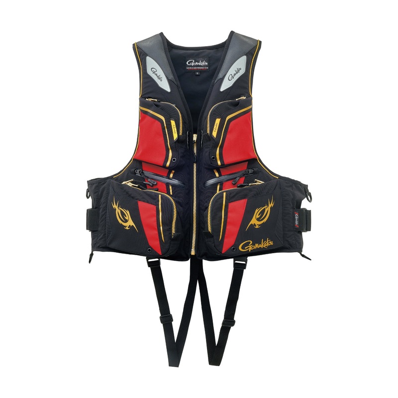 Gamakatsu Floating Life-Vest GM-2193 S Black x Gold