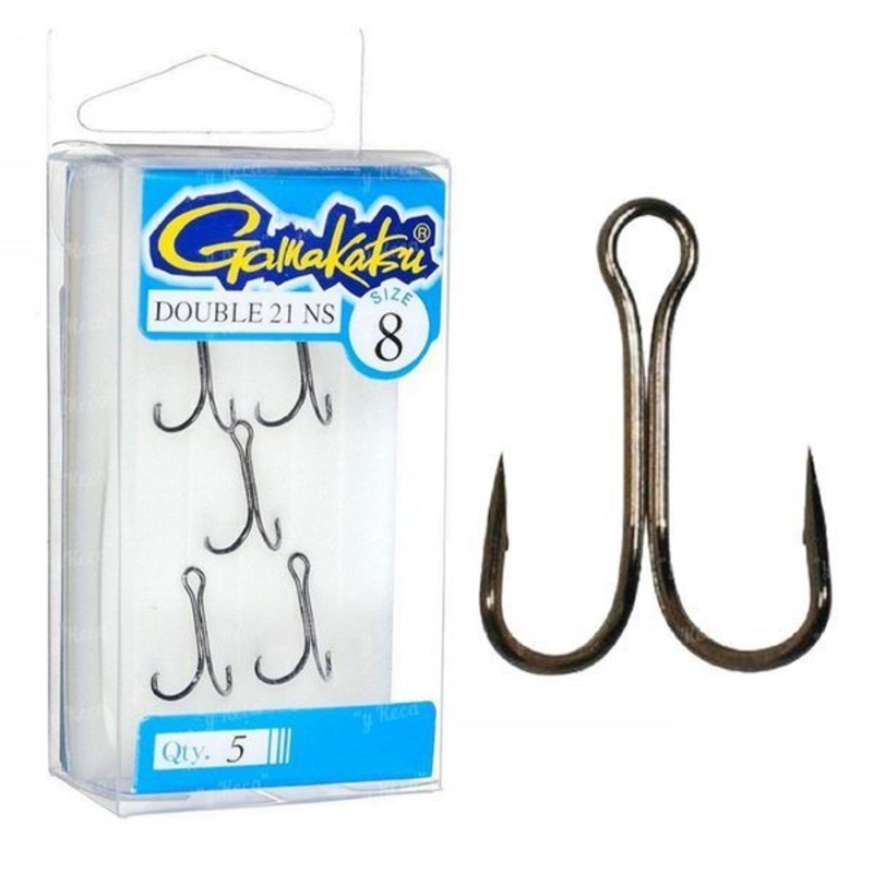 Hameon double GAMAKATSU Double 21 NS (sachet)  5 pc 01 – 5 pc