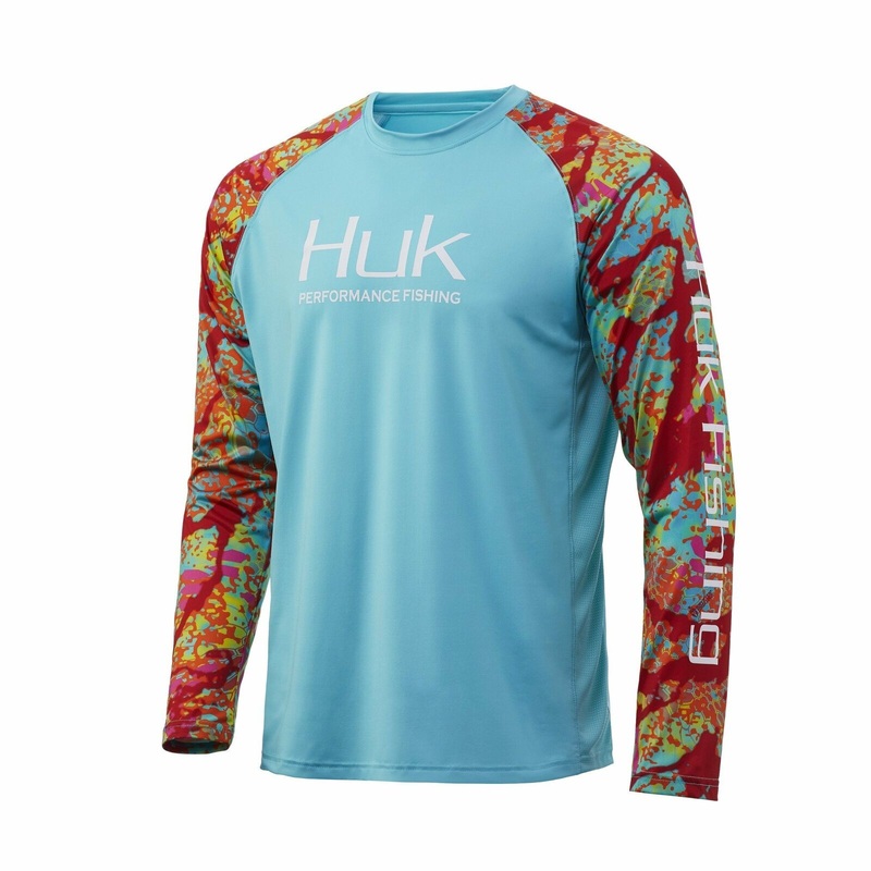Huk Men’s Icon X Kryptek Camo LS Vented Shirt H1200248 – Choose Size / Color Loki (964) Small