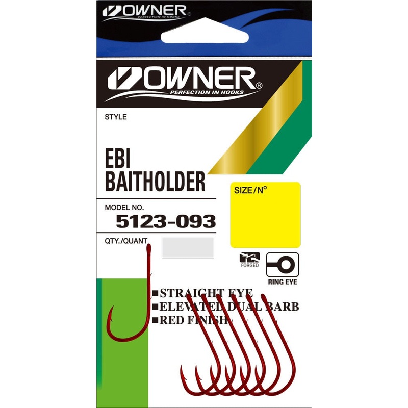 Owner 5123R Baitholder Red Hook 1