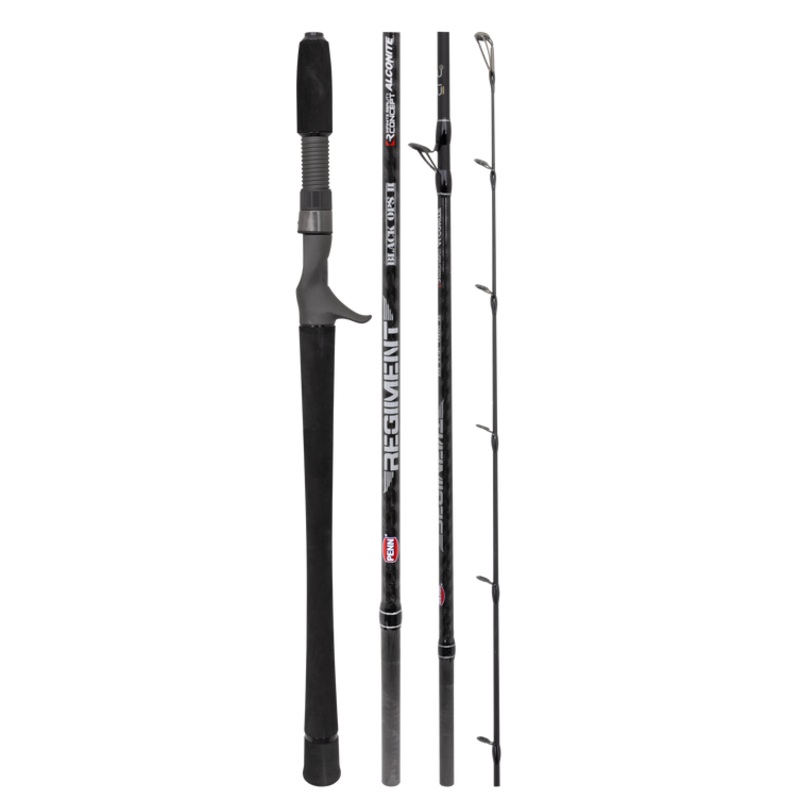 Penn Regiment Black Ops II Baitcast Rod 601H