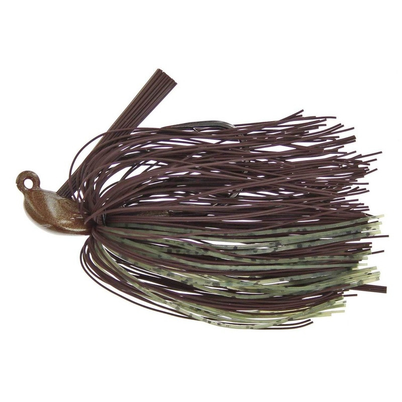 Spotsticker Casting Hand Tied Jig Brown/Melon 1/4 oz