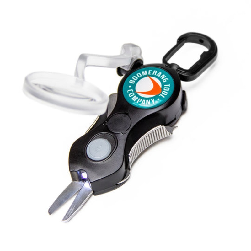 Boomerang long snip cheaters with led light