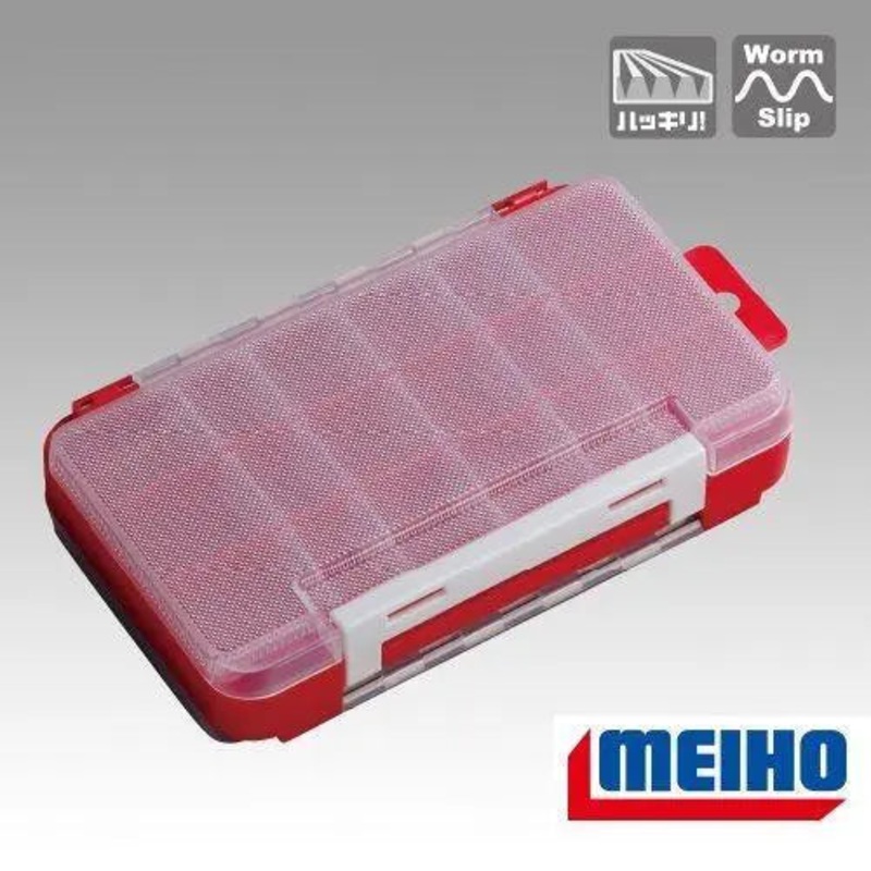 Meiho Run Gun Plastic Utility Case 1010W-1 Red