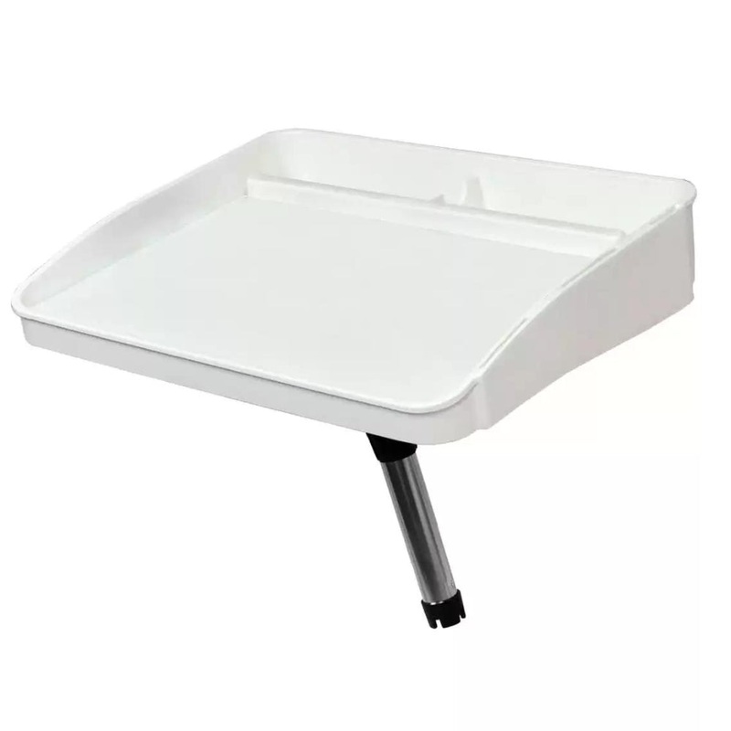 Oceansouth Bait Board Small Rail Mount S WHITE