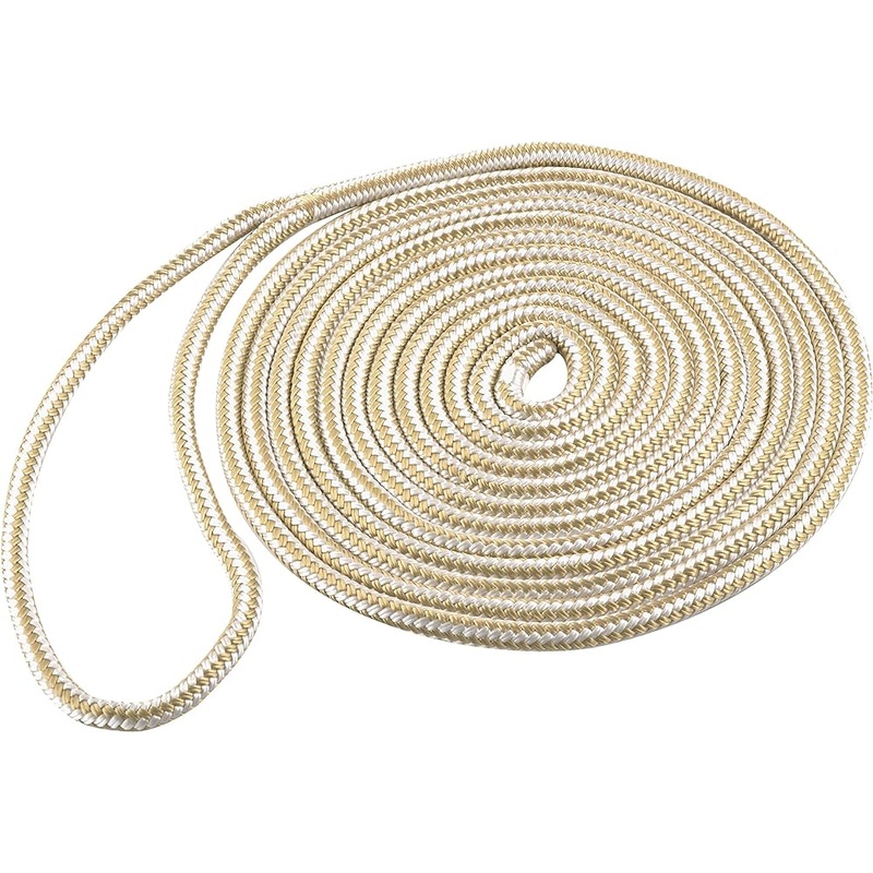 Shoreline Marine Dockline White/Gold 3/8″ x 25ft