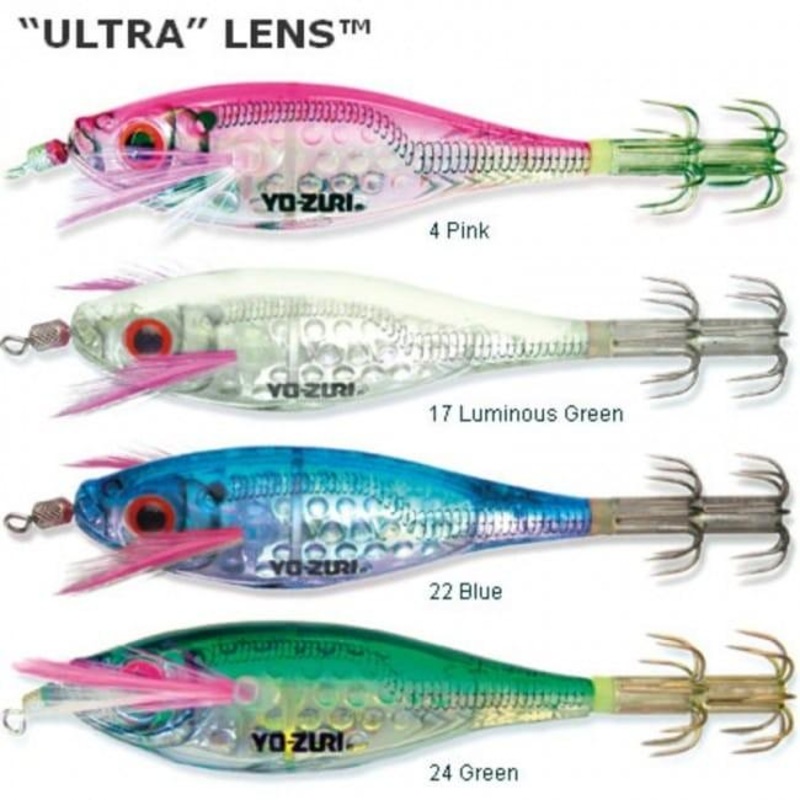 Ultra Lens Aurora Squid Jig Pink – A333-4