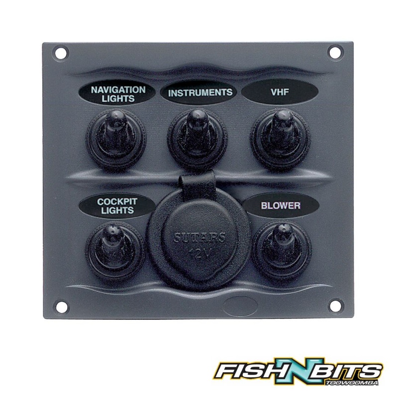 BLA – BEP Splash Proof Switch Fuse Panels – With Power Socket