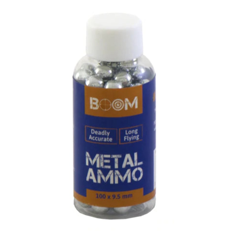 Boom RMA75X9 Metal Sling Shot Ammo Value Pack