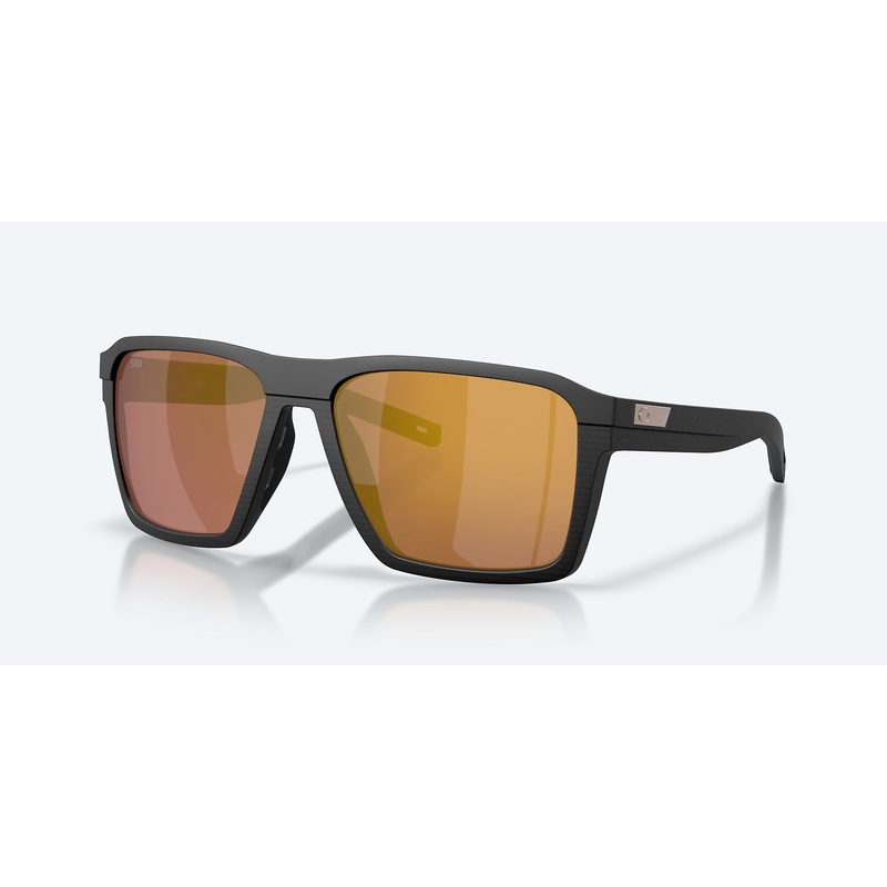 Costa Antille Polarized Sunglasses Netplus Black – Gold Mirror 580G Polarized Glass Lens