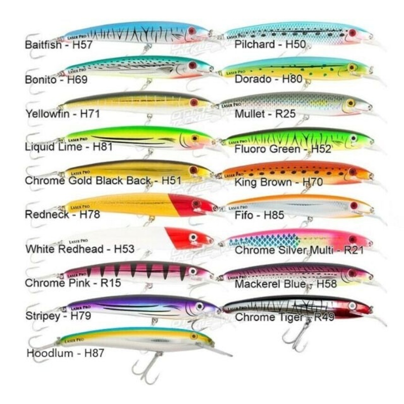 Halco Lazer Pro 190 XDD 20ft diver Mullet