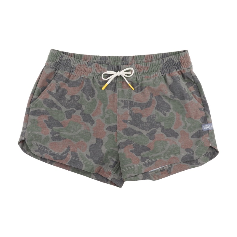 Marsh Wear Women’s Fulton Volley Hagood Shorts Rock Copahee Camo XSmall