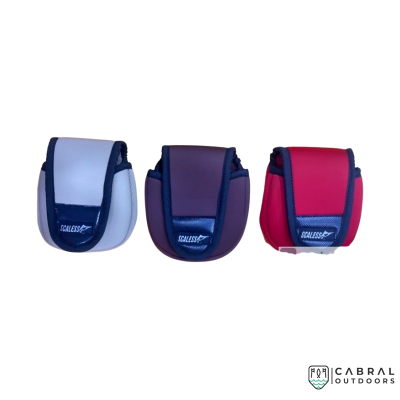 Scaless Baitcasting Reel Pouch Large Cream