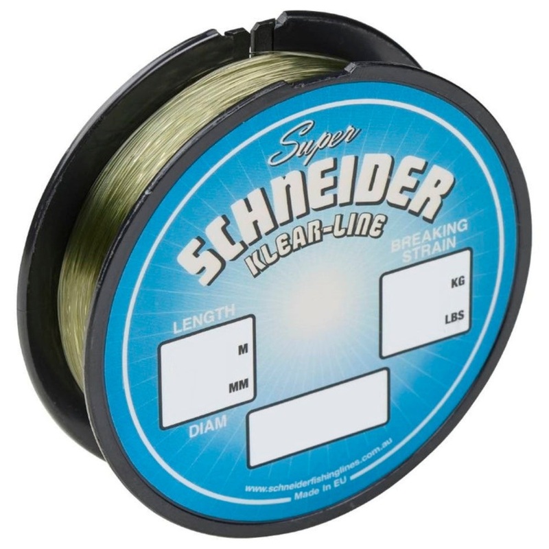Schneider Klear Line 500m Monofilament Line 12LB GREEN
