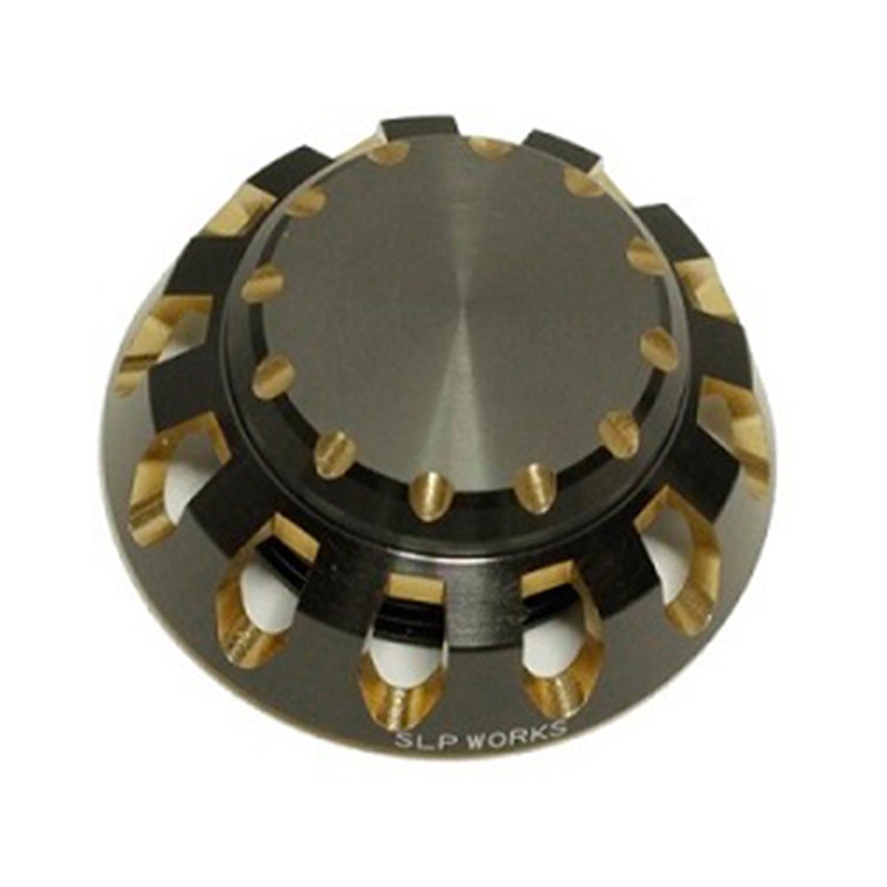 SLP Works spinning handle cap S  Gold