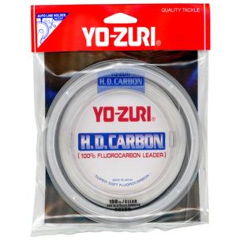 Yo-Zuri H.D. Carbon Leader Clear 8 Pound 30 Yard