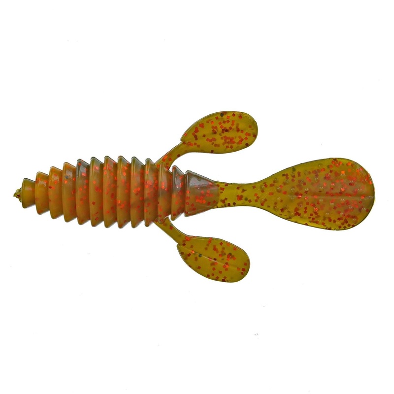 Gambler 4″ Ugly Otter Hurricane Craw 7Pk