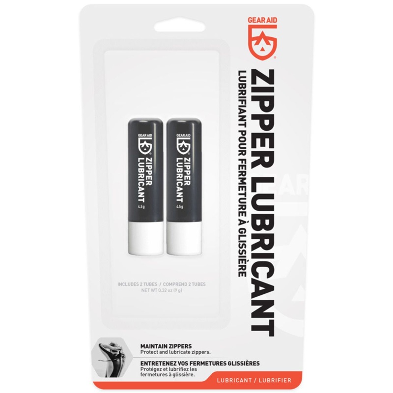 Gear Aid Zipper Lubricant Stick 2pk