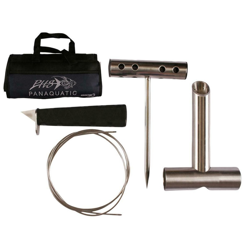 Hookem Panaquatic Stainless Steel Tuna Tool Kit With Pouch