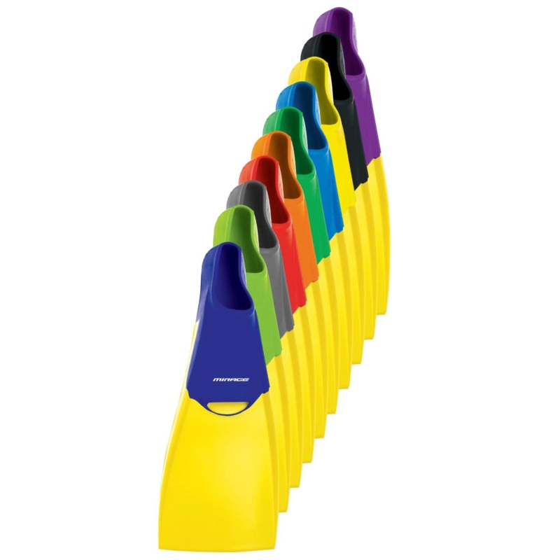 Mirage Deluxe Rubber Swim Fin Baby NAVY