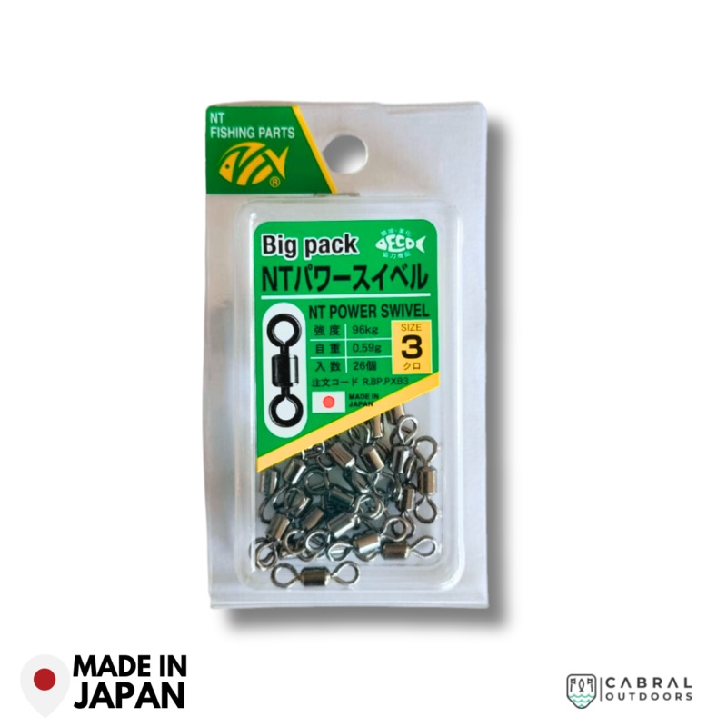 NT Power Swivel (big pack) | Size: 1-2/0 1