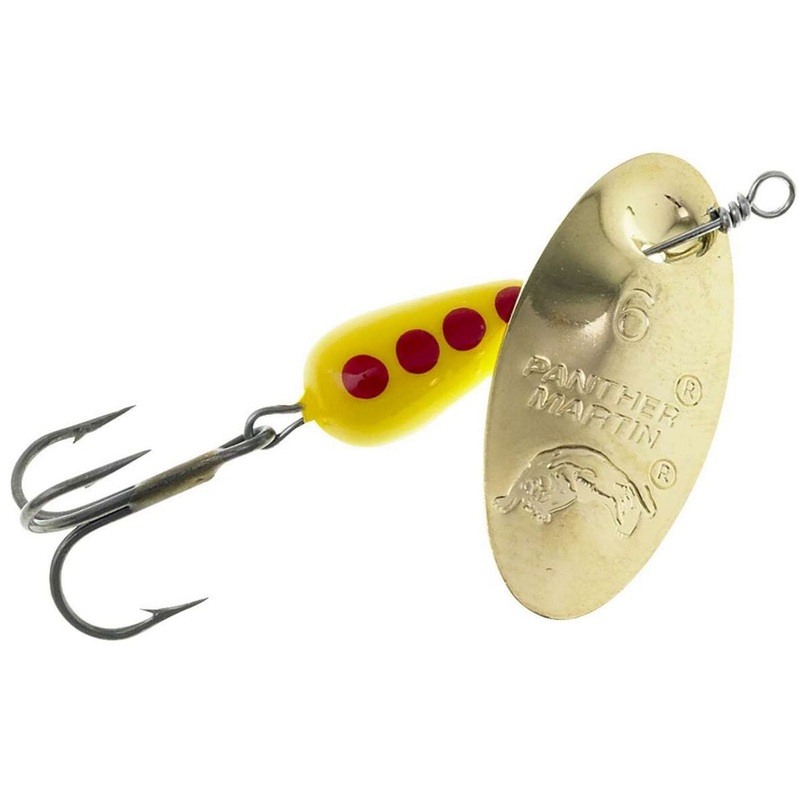 Panther Martin Classic InLine Spin Gold Yellow 1/16oz