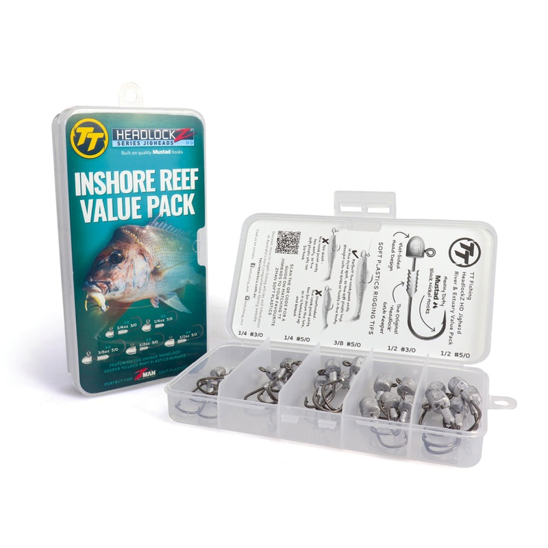 Tackle Tactics TT Inshore Reef Bulk Value Jighead Pack 2085